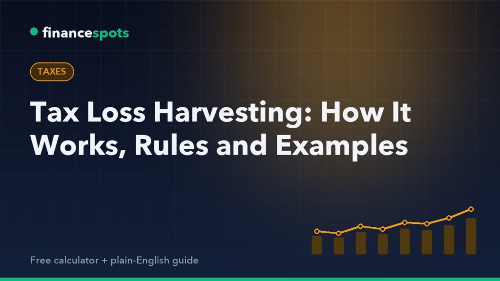 Tax Loss Harvesting: How It Works, Rules and Examples